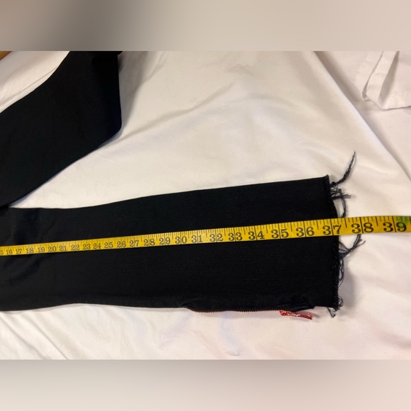 MOTHER NWT The Stunner Double Zip Ankle Step Fray Size 24 - Picture 10 of 11